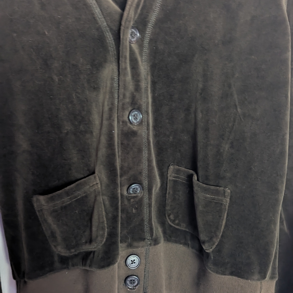 Dark Brown Men's Jacket - Picture 2 of 8